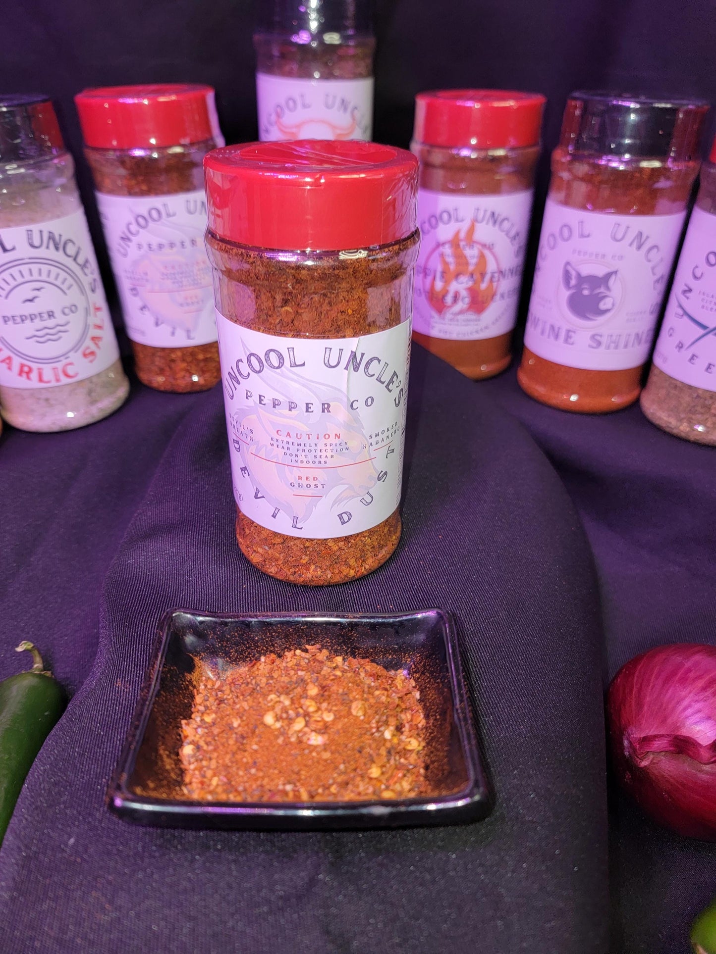 Best Value Pack, Includes 8 of the Uncles Spice Blends. Over 5Ib of Seasoning!!!